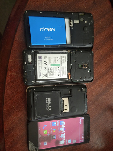 Repuestos De 2 Alcatel, Blu Y Zte Blade 