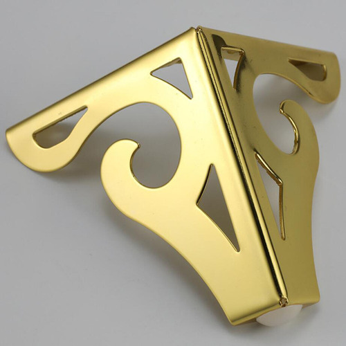 4 Uds., Patas De Muebles De Repuesto De Metal Oro 12cm