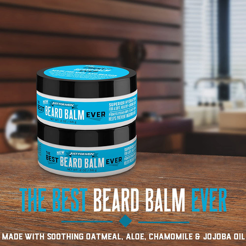 Just For Men The Best Beard Balm Ever, Stlying Balm Con Aven