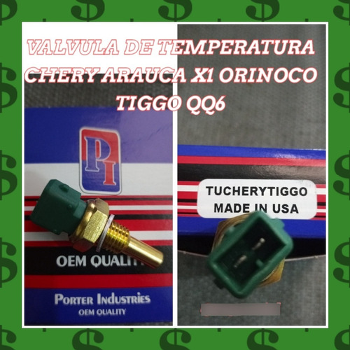 Sensor Valvula Temperatura Chery Orinico Arauca Tiggo X1 Q6 