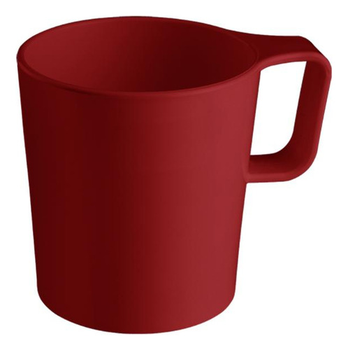 Caneca Empilhável Casual 12 X 8,3 X 11,5 Cm 250 Ml Cor Vermelho Bold Coza