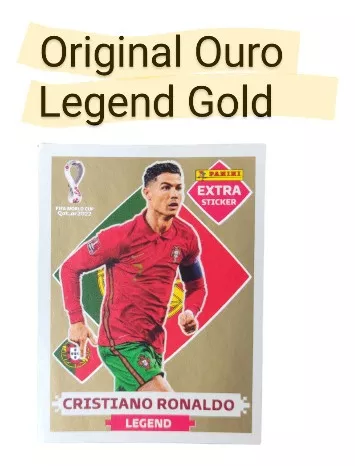 LANCE LIVRE - CRISTIANO RONALDO OURO (Gold) - EXTRA LEGEND