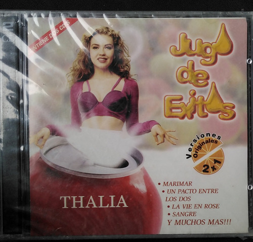 Thalía  Jugo De Exitos - Sellado