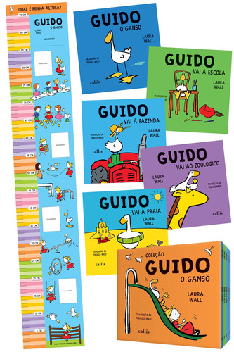 Box Guido, de Wall, Laura. Série Guido Callis Editora Ltda., capa mole em português, 2021