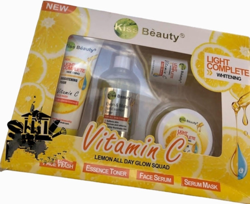 3 X Kit Blanqueador Con Vitamina C 