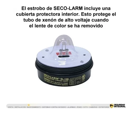 Luz estroboscópica SL126 Marca: Seco-Larm