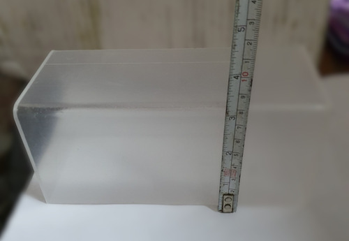 Tapa Acrilica Inolvidables Reparto Más Larga Y Alta 8cm1:43 Transparente