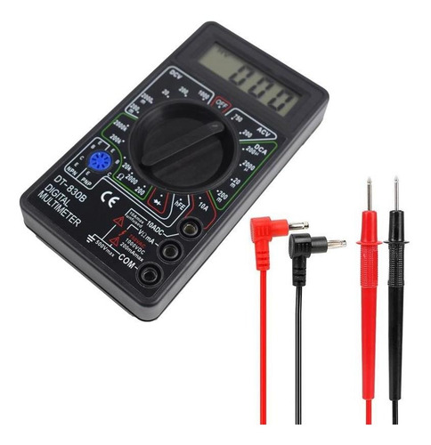 Imagen 5 de 10 de Multitester Digital Multimetro Portatil Tester Dt-830b
