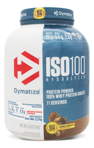 Dymatize Iso100 Gourmet Chocolate 71 Servicios