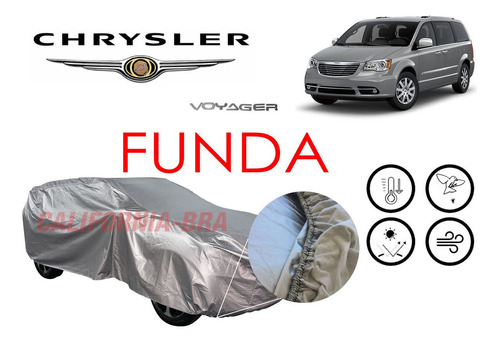 Cover Impermeable Broche Eua Chrysler Voyager 2015-2020