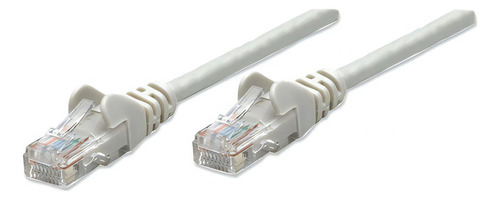 Cable Patch Cat 6 Utp 1.0mts Intellinet Gris 340373 /v /vc Color Gris Claro