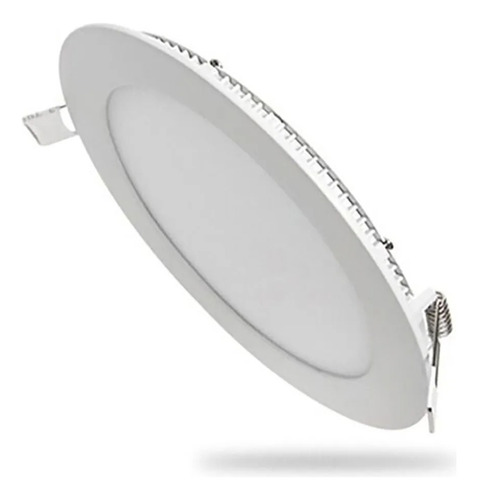 Lampara Empotrar Led 6w Plafon L/bca 12 Cm Calidad Premium Color Blanco