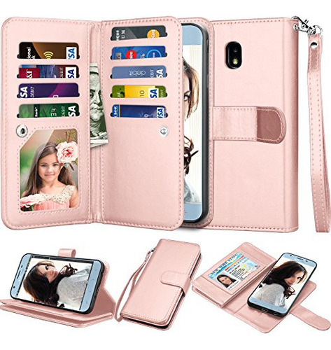 Ho Funda Cartera Para Samsung Galaxy J7 2018/j7 Refine/j7 V