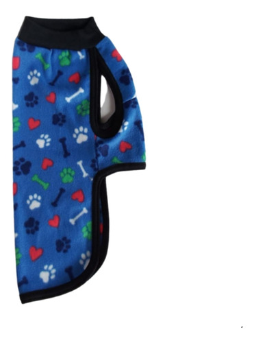 Ropa Polar Perro Fantasía Talle 4 Largo 40 Cm