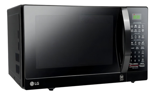 Microondas Lg Solo 30l Com Tecnologia I Wave Preto 127v 127v
