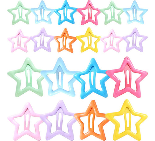 / 20 Broches Con Forma De Estrella En Forma De Pentagrama