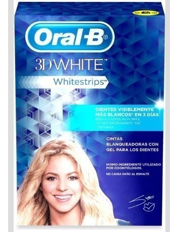 Oral B Tiras Cintas Blanqueadoras 3d Whitestrips X 28u