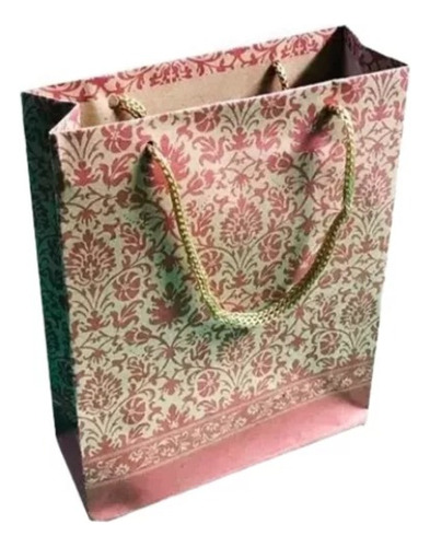 Bolsa De Regalo Eco. Estampada Pack X2