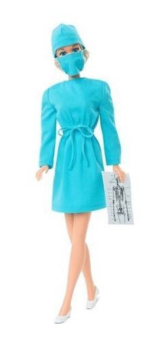  Barbie Signature  1973 Doctor Doll Repro Médica Collector