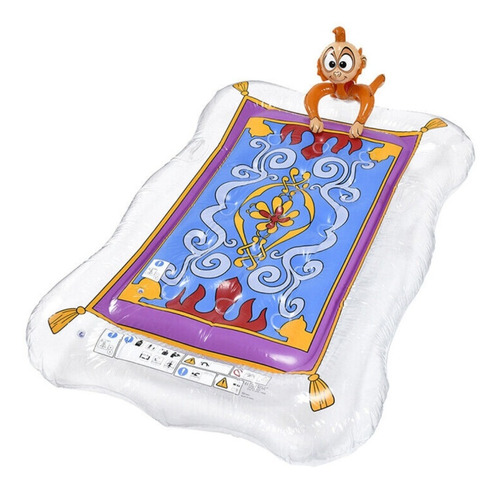 Disney Store Magic Carpet Pool Float, Aladdin Salvavidas 