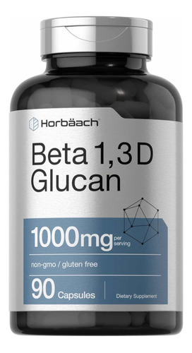 Horbaach Beta Glucan 1 3d 1000 Mg 90 Cápsulas (ver Detalle)