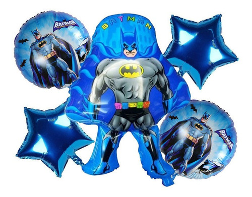 Globo Metalizado De Batman Celebración Fiesta Arlequín