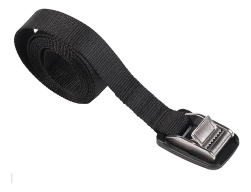Correa Straps Moto Viaje Resisten Adventure Chapa Acero Inox