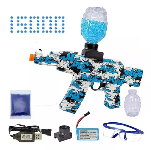 Arma de Brinquedo Lança Bolinha de Gel Sniper Grande tipo Nerf - Escorrega  o Preço