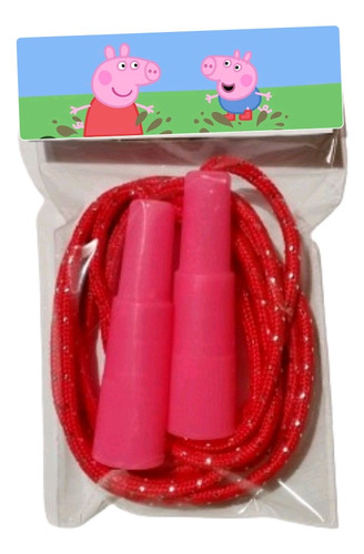 X10 Cuerdas De Saltar Sorpresitas Souvenirs Peppa Pig 