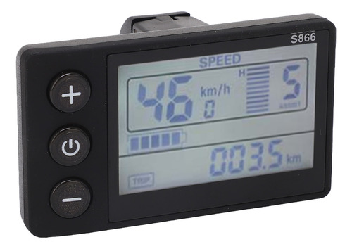 Panel De Pantalla Lcd Para Bicicleta Eléctrica S866 24v 36v