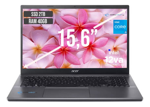 Portatil Acer Aspire Intel Core I5 12450h Ssd 2tb+ Ram 40gb