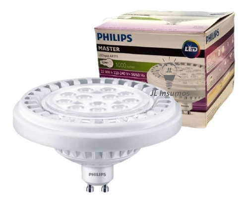 Pack 3 Lampara Led Ar111 12w Gu10 220v Philips