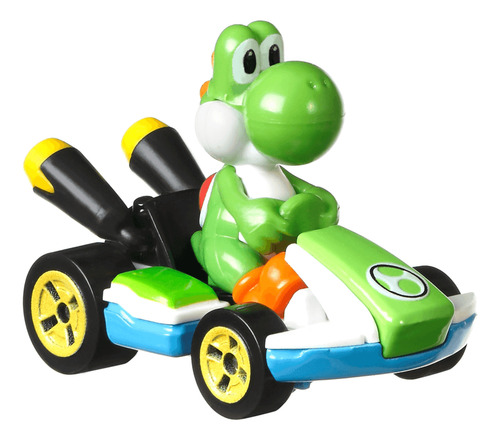 Hot Wheels Mario Kart Yoshi Standard Verde