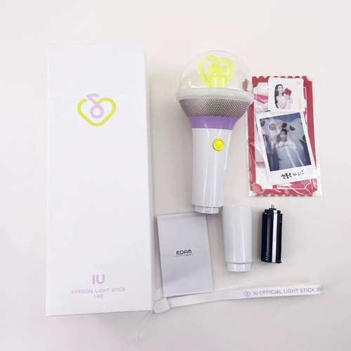 A Lámpara De Mano Kpop Iu Concert 3.0 Lightstick Con