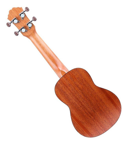 Imagen 6 de 10 de Ukelele Soprano Fzone Fzu-06 Caoba Cuerdas Aquila