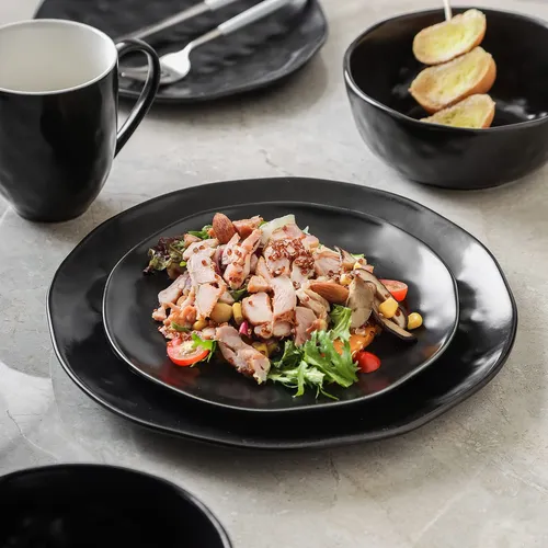 Vajilla porcelana negra new arrivals