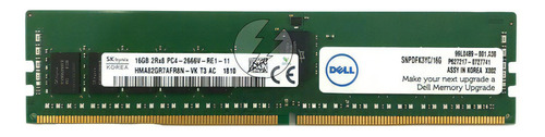 Memoria Sk Hynix HMA82gr7afr8n-vk: DDR4, 16 GB, 2666 V, RDIMM