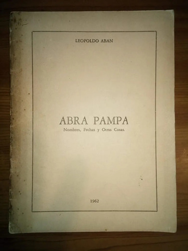 Abra Pampa Leopoldo Aban