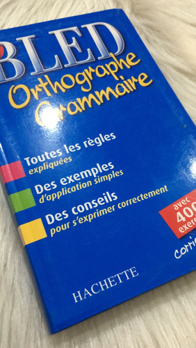 Livros Bled Orthographe Grammaire 