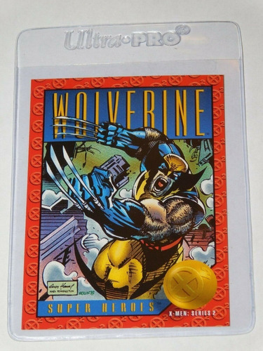 Estampa Tarjeta Marvel Xmen 1993 Series 2 Sky Wolverine # 36