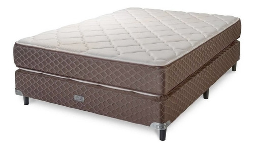 Sommier Piero Nirvana Queen 200x160cm gris y marrón