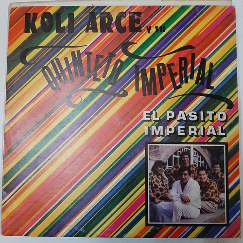 Vinilo Koli Arce Quinteto Imperial El  Pasito Imperial C2