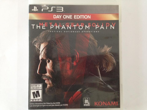 Metal Gear Solid 5 The Phanton Pain Ps3