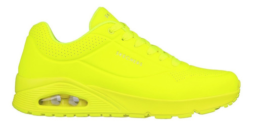 Tenis Skechers Uno-stand On Air Limon Caballero 52458