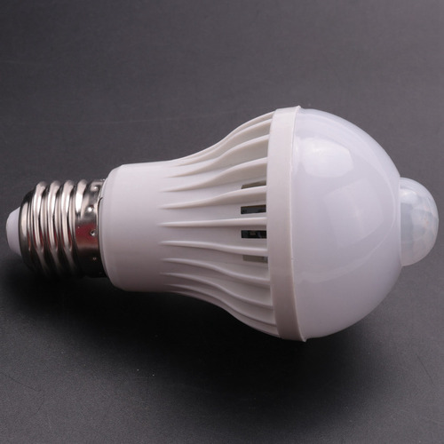 Js 2 Bombillas Led E27 Con Sensor De Movimiento, Luz Led