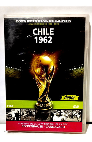 1 Dvd´s Historia De Los Mundiales Chile 1962 Deport