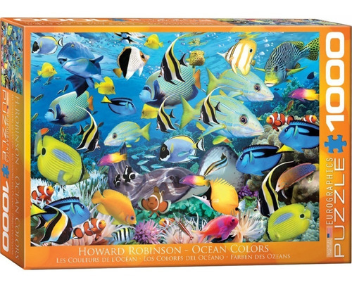 Puzzle 1000 Piezas Robinson Ocean Colors - Eurographics  