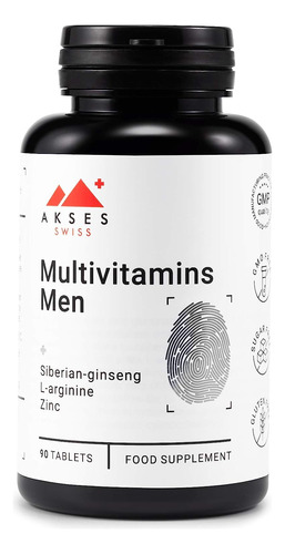 Suplemento Multivitamínico Diario De Hombres Suizos Aks Para