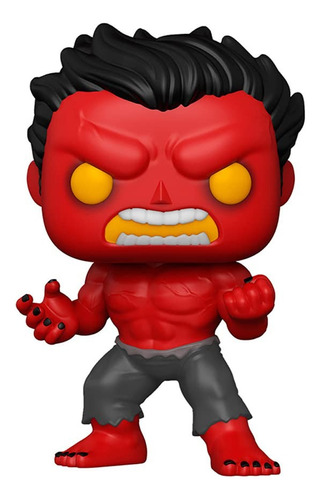 Funko Pop Comic: Marvel Avengers - Red Hulk (854) Exclusivo