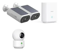 Comprar Cámara De Seguridad Solar Aosu 2k Inalámbrica Para